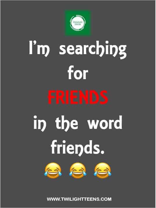 funny status about friends