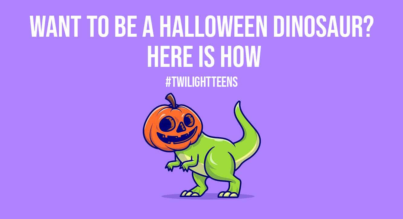 Want to be a Halloween Dinosaur Here is How