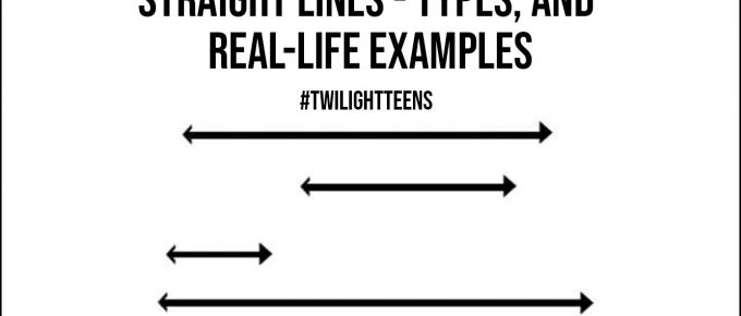 Straight Lines Types and Real life Examples