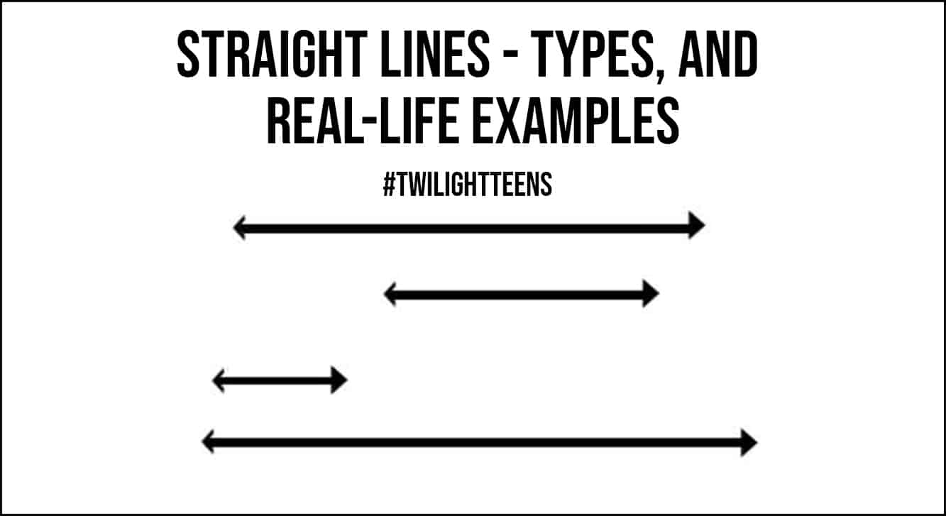 Straight Lines Types and Real life Examples